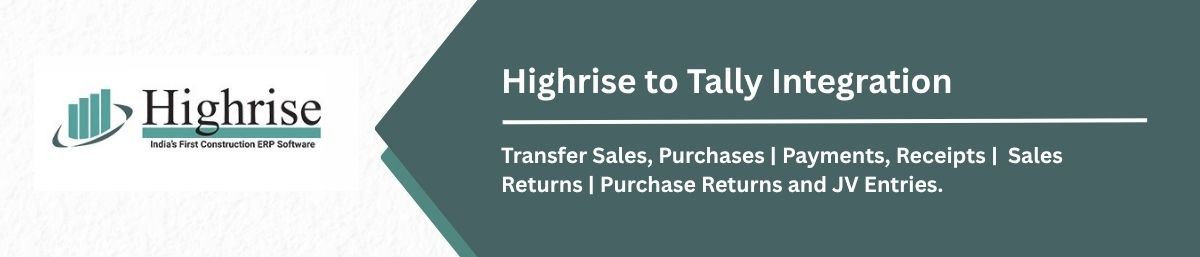 Highrise ERP to Tally Integration