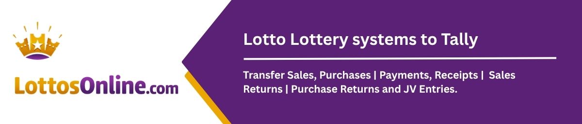 Lotto Lottery to Tally Integration
