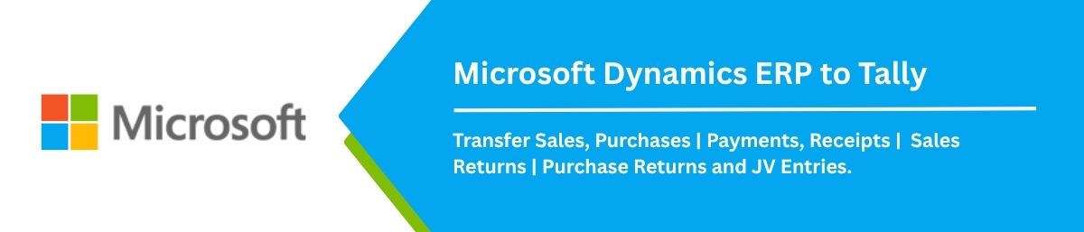 Microsoft Dynamics ERP to Tally Integration