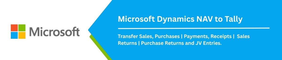 Microsoft Dynamics NAV to Tally Integration